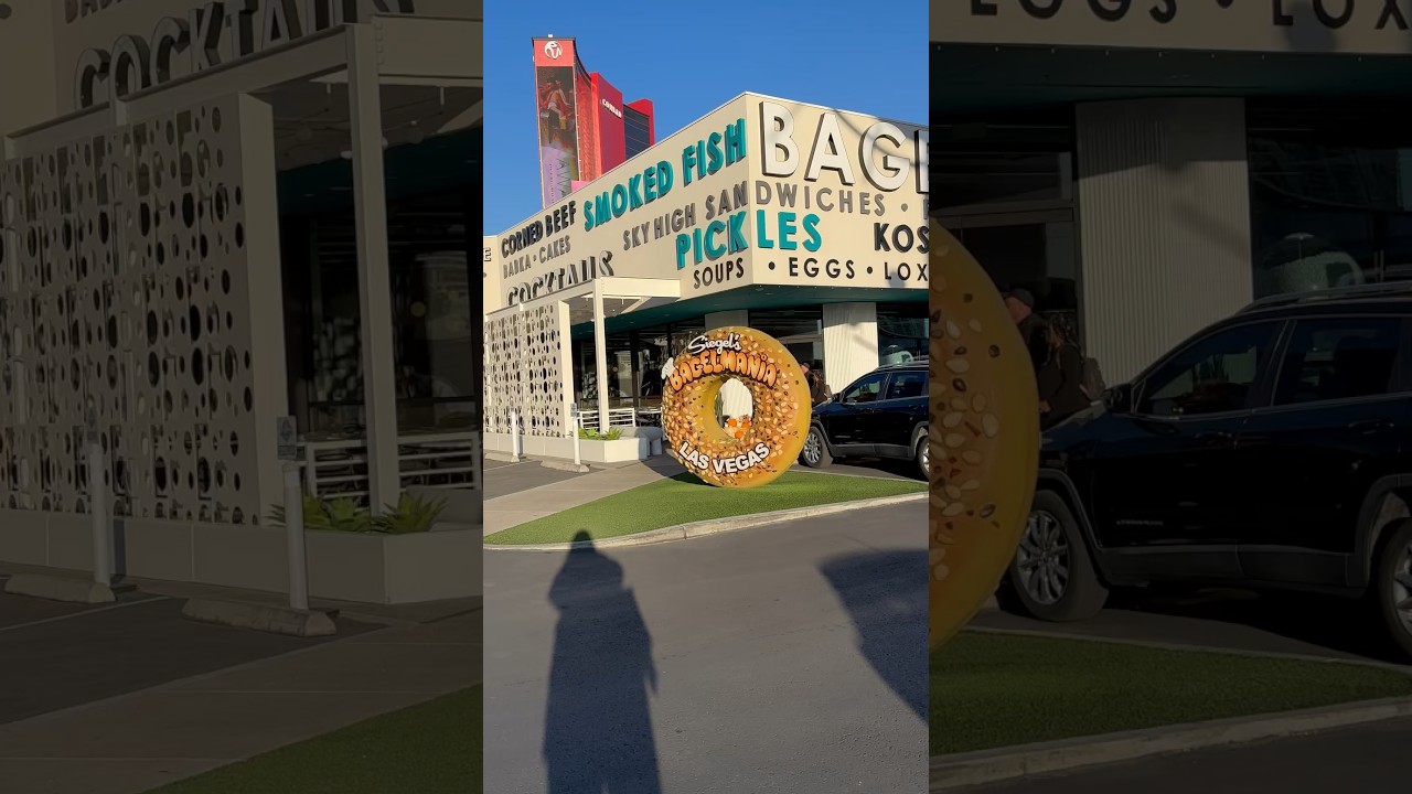 Vegas&rsquo;s BEST Bagels!! #vegaslife #vegasfood #vegaseats