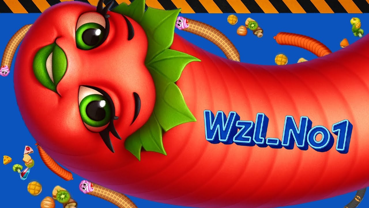 🐍WORMSZONE.IO 🔥Ep64💥The hungriest snake👹Top 1 slither 💯by Wzl_No1