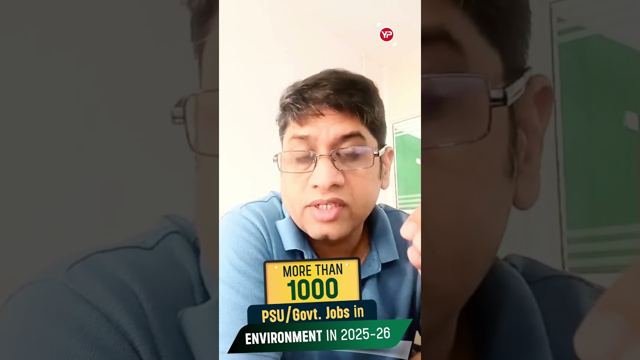More than 1000 PSU/Govt Jobs in Environment in 2025-26 🌱💼