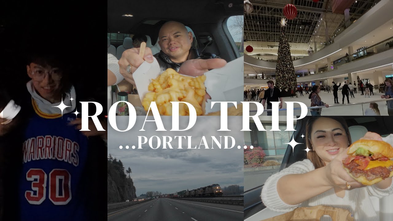 Family ROAD TRIP *Portland THE DRIVE Full Vlog Part 1 | JustSissi