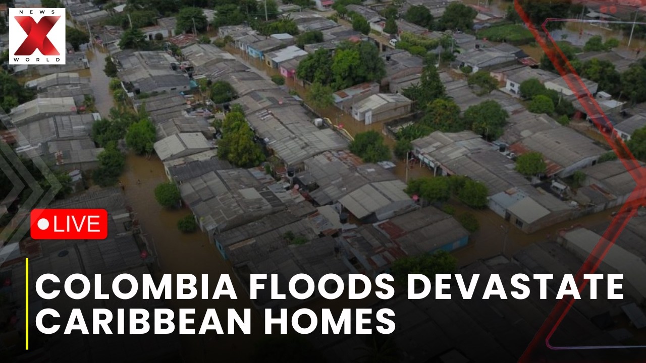 Colombia Flood LIVE : Colombia’s Caribbean regions hit by tropical storms | NewsX World