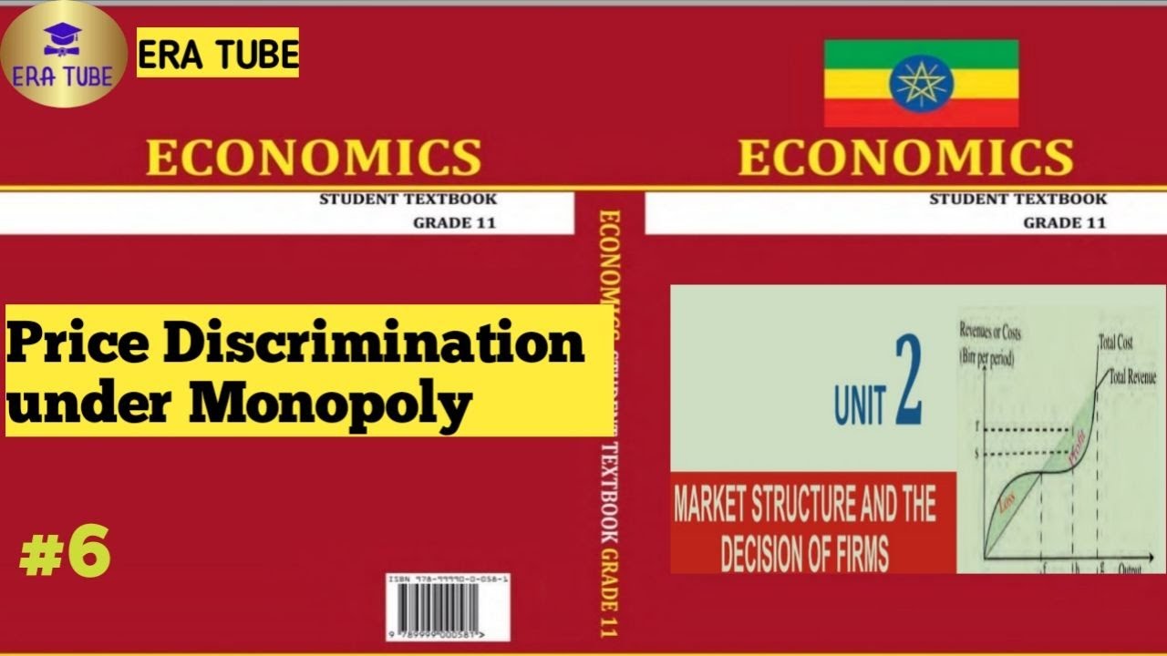 Economics Grade 11 Unit 2 #6 #Price_Discriminatio_under_Monopoly_NEW_CURRICULUM