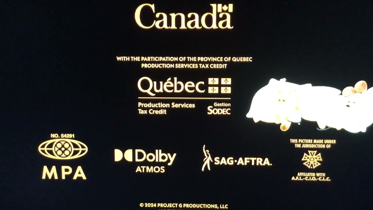 Closing Logos The Garfield Movie (DVS)