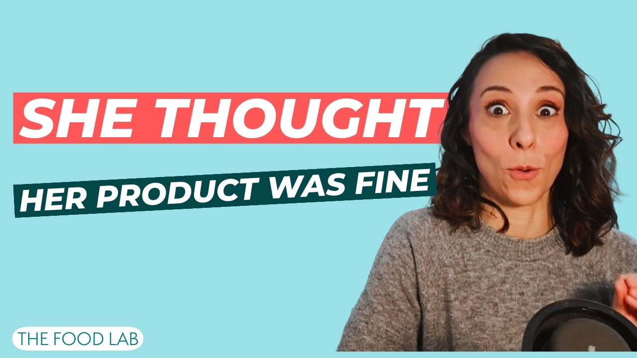 #15 She heard the same negative feedback all day (and still thought her drink product was FINE)