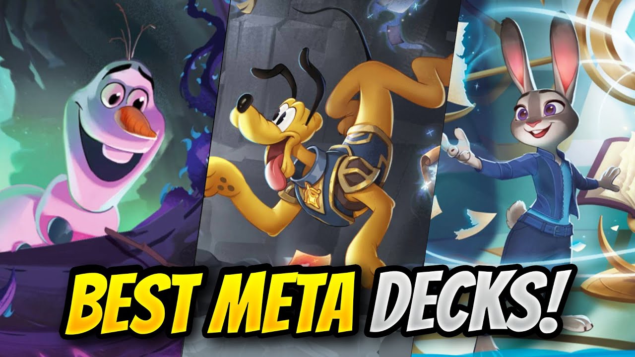 BEST DISNEY LORCANA TOURNAMENT DECKS THIS WEEK!