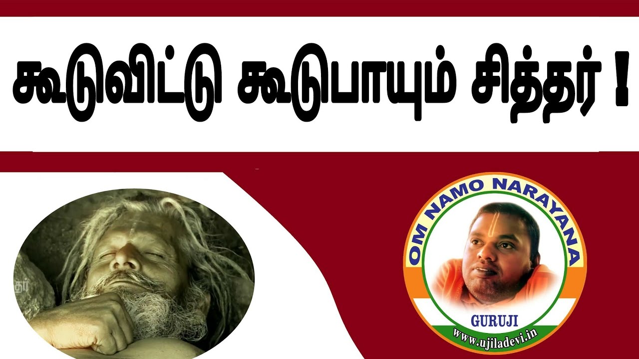 கூடுவிட்டு கூடுபாயும் சித்தர் - ( Tamil Vedio )