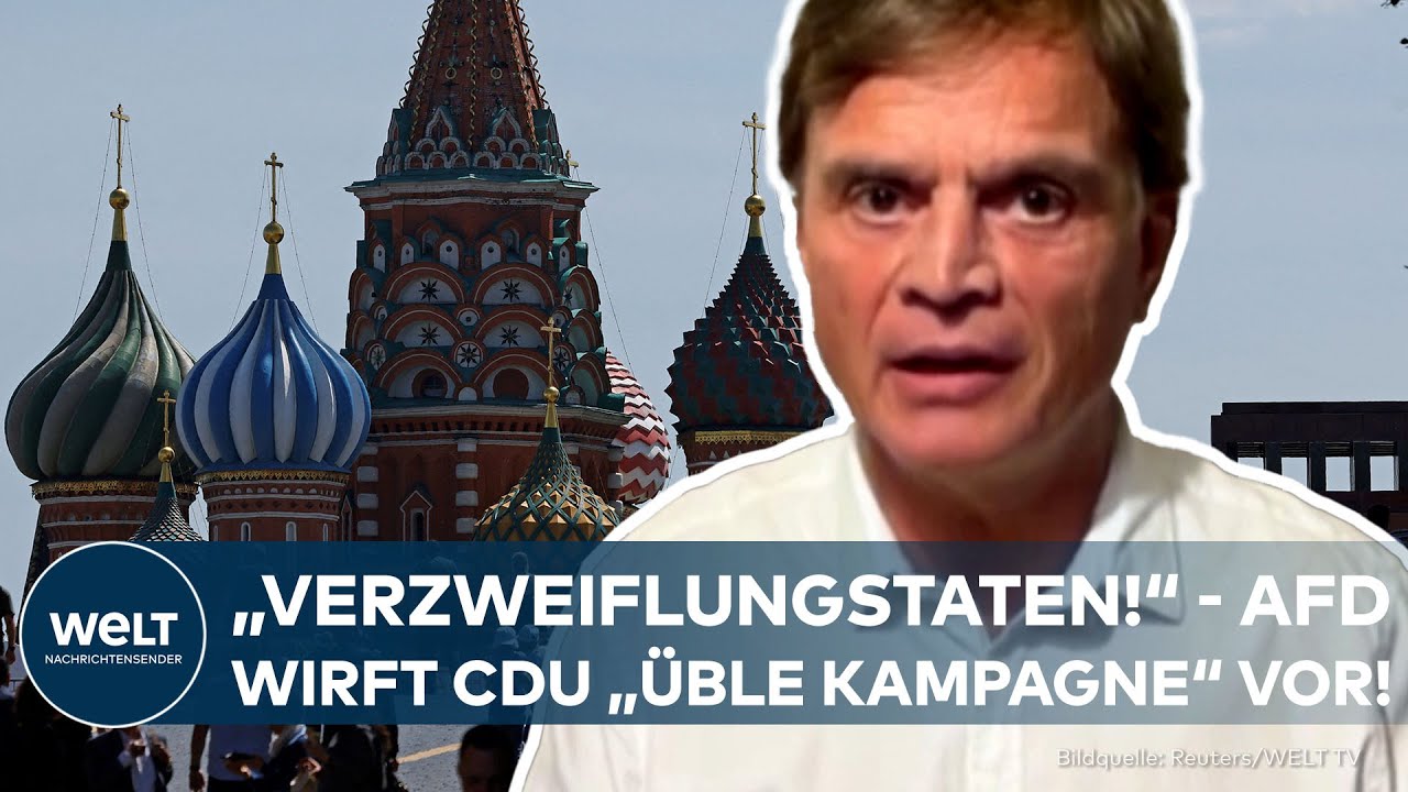 SPIONAGEVORW&Uuml;RFE: AfD giftet gegen die CDU! Bernd Baumann: 