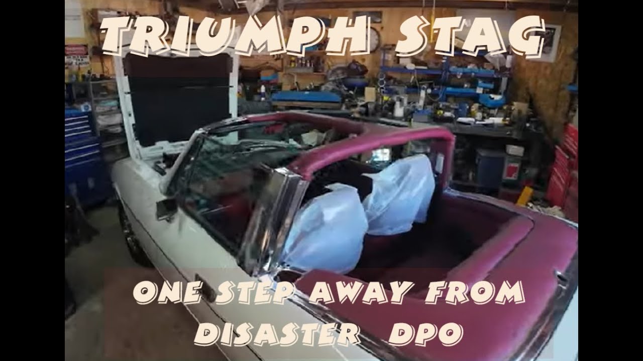 Triumph Stag 1973 electrical shenanigans, previous owner stupidity uncovered!!!