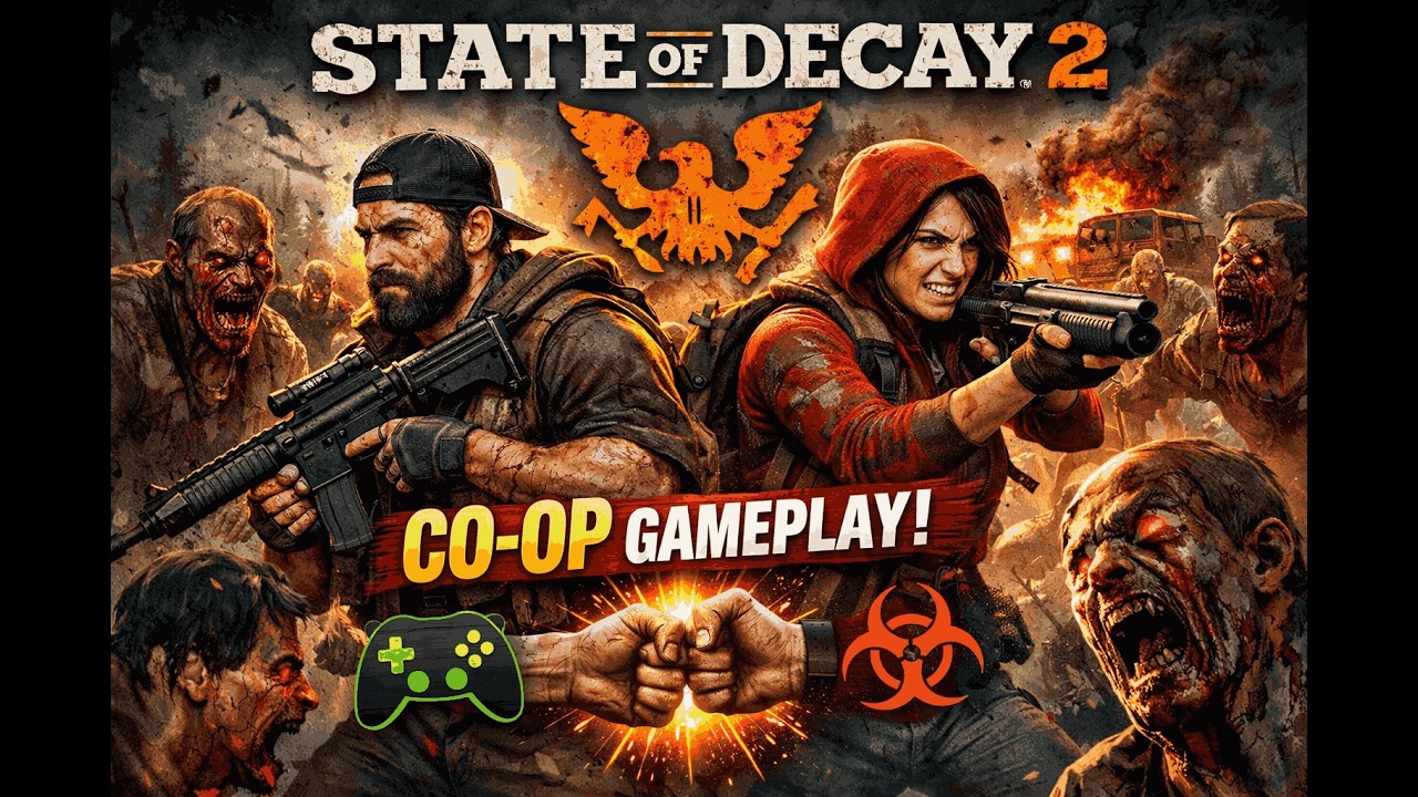 🧟 Começamos do ZERO no State of Decay 2 COOP | Primeira Base e Caos Total