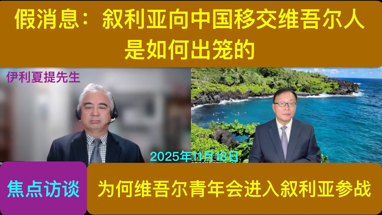 突发！叙利亚真的向中国移交维吾尔人吗？为何这么多维吾尔青年在叙利亚？