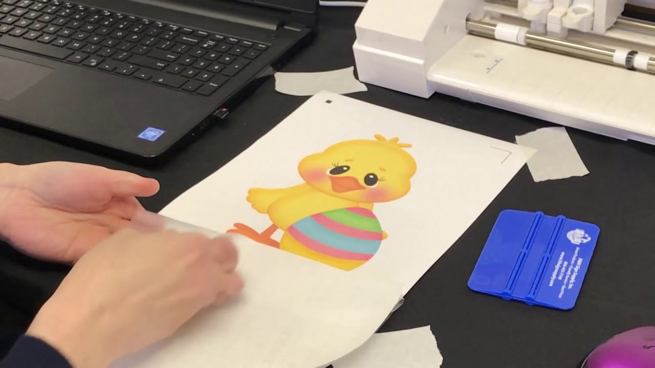 How to print and cut Orajet Inkjet Printable Vinyl.