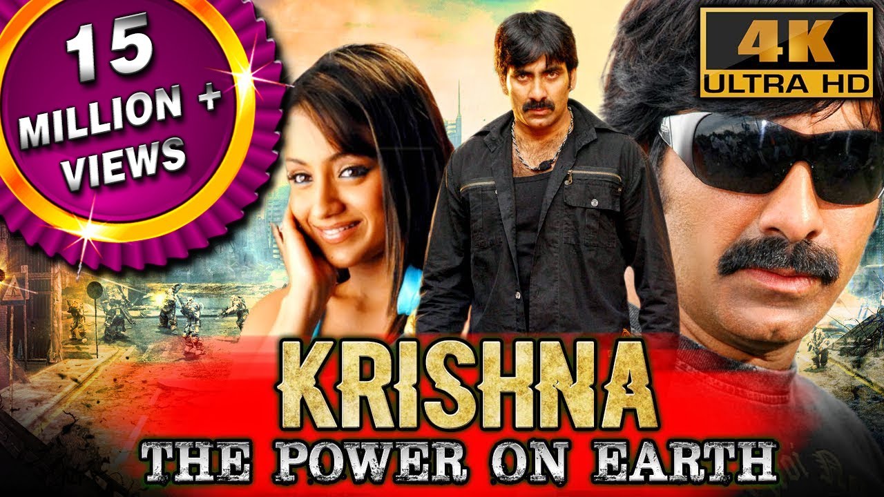 Krishna The Power On Earth (4K ULTRA HD) Full Hindi Dubbed Movie | Ravi Teja, Trisha Krishnan