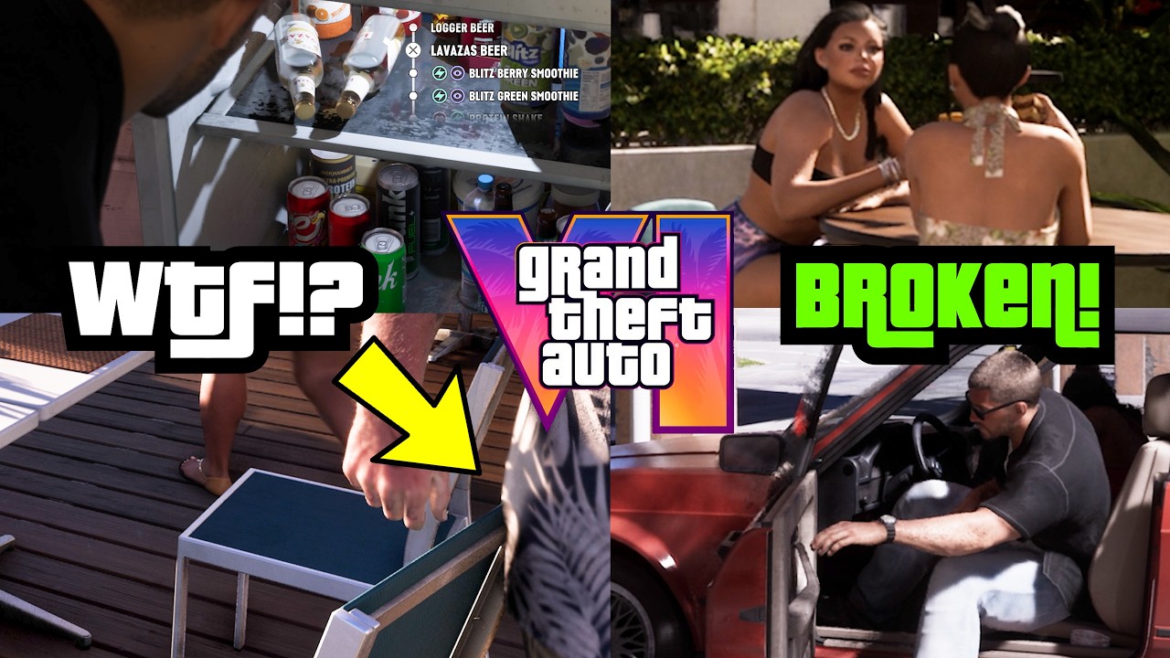 Всё, что СЛОМАНО в расширенном трейлере GTA 6!
