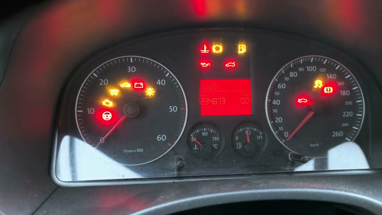 Cold start -23° Volkswagen Caddy 1.9tdi 🥶💨🎉