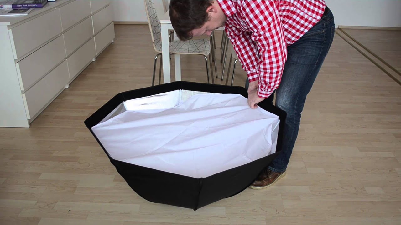 Montage einer  Jinbei K-90 Octagonal Softbox