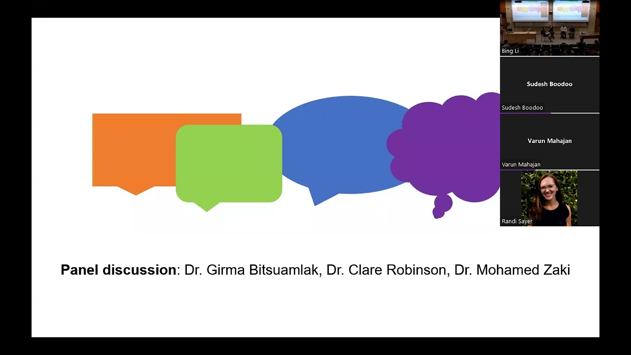 Civil Seminar (Fall 2022) | Panel: Girma Bitsuamlak, Clare Robinson, Mohamed Zaki