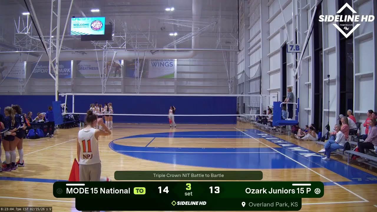 Ozark Juniors 15 P vs. MODE 15 National (2026.02.15)
