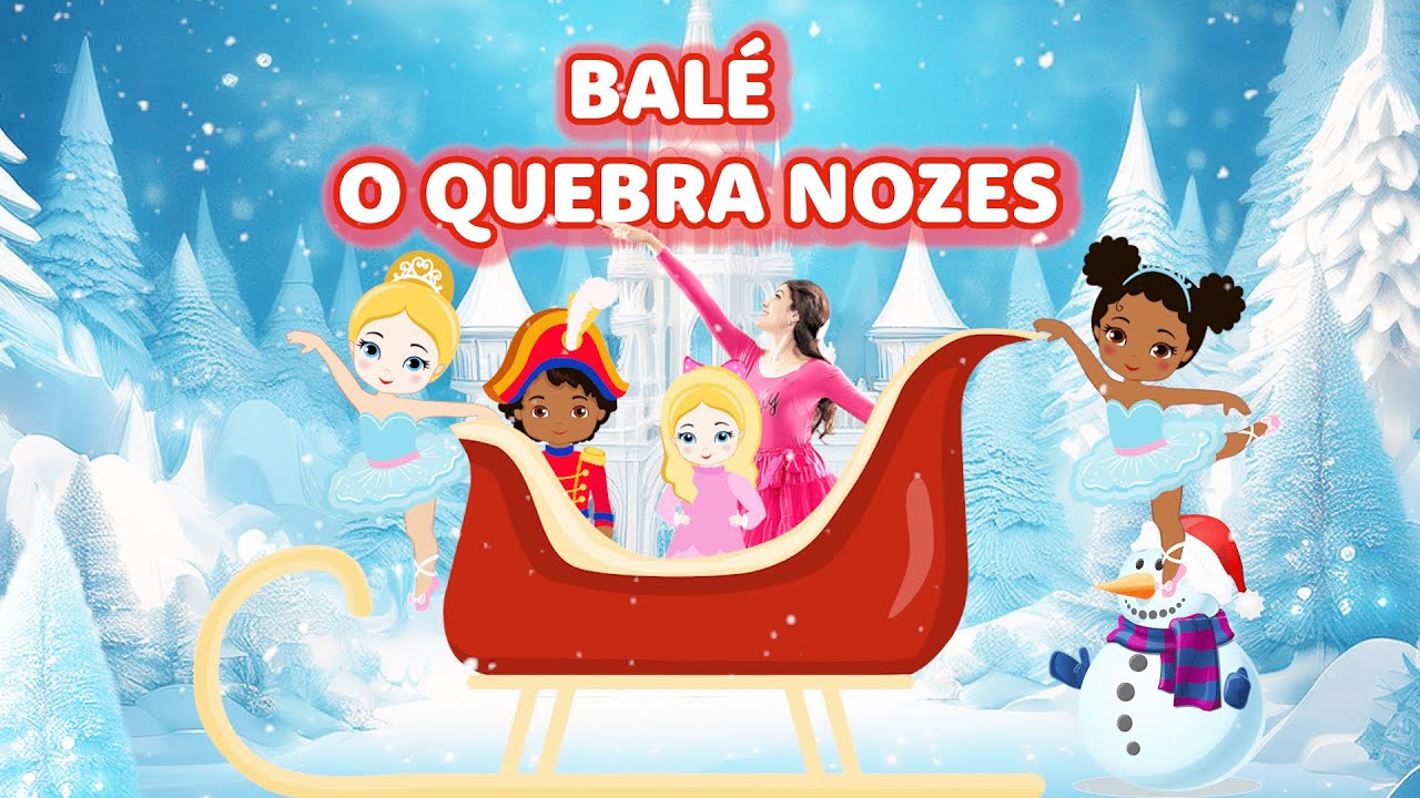 Aula de ballet infantil | O Quebra Nozes - Balé
