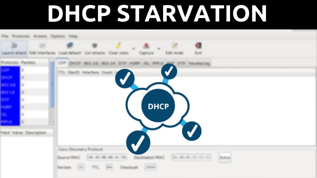 DHCP Starvation - Yersinia