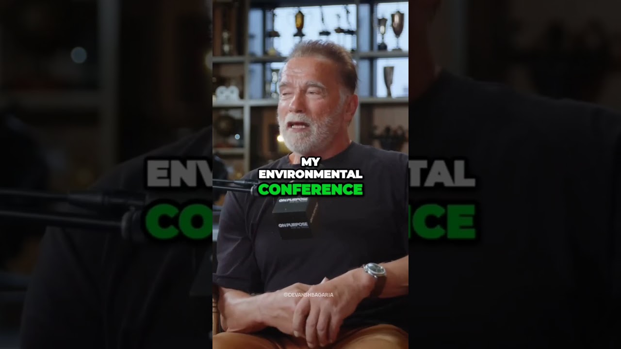 Creating a Better World: Schwarzenegger's Fight Against Pollution and Aging.