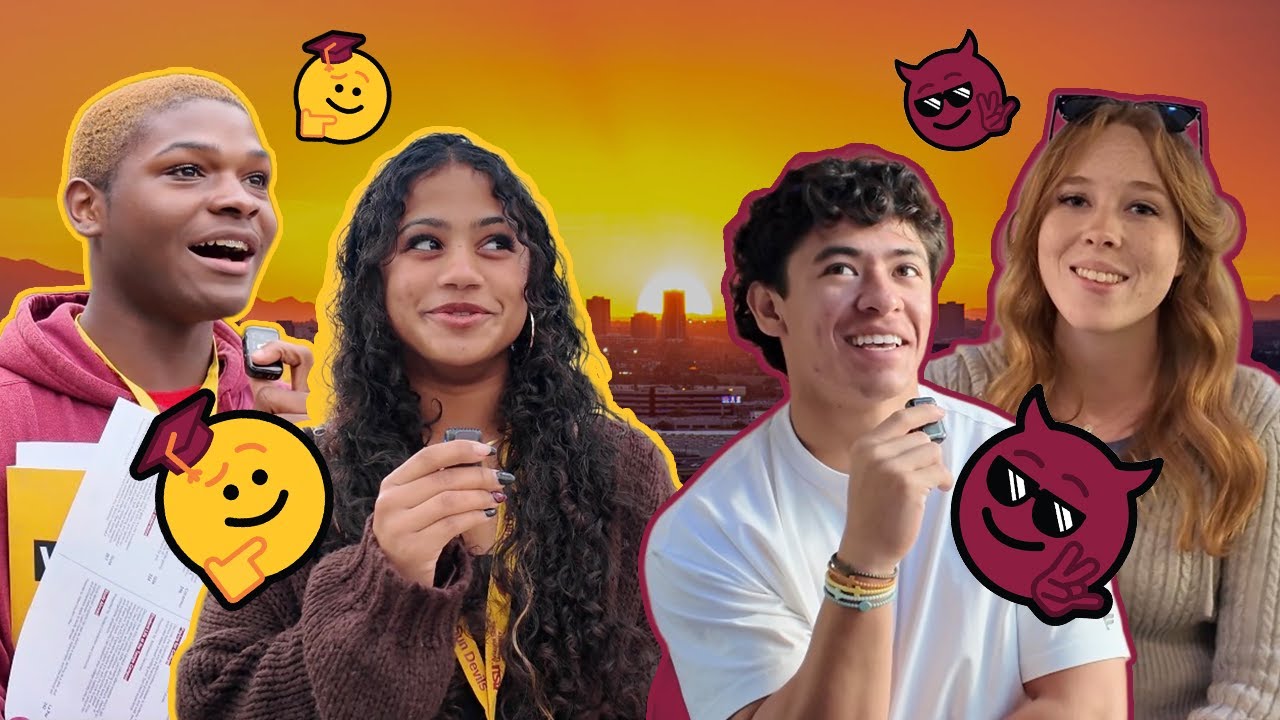 High school students ask current students about ASU 🤔