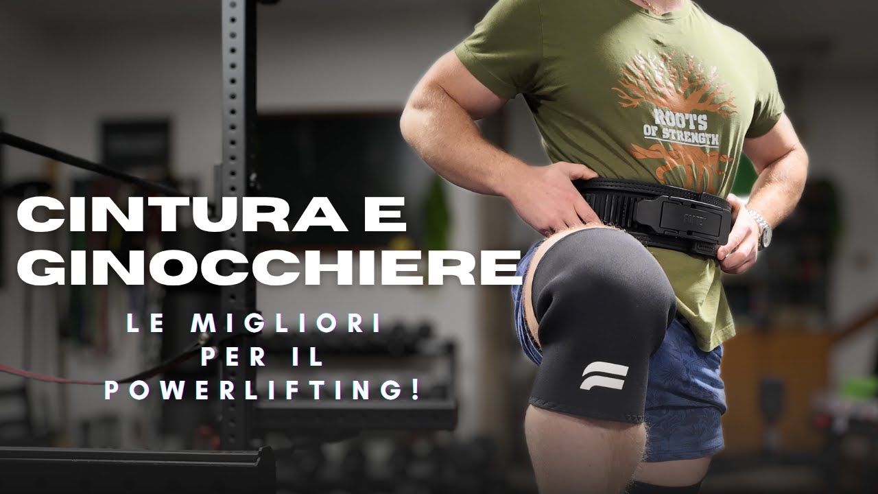 +20Kg di Squat? Ecco la cintura e le ginocchiere che sto usando