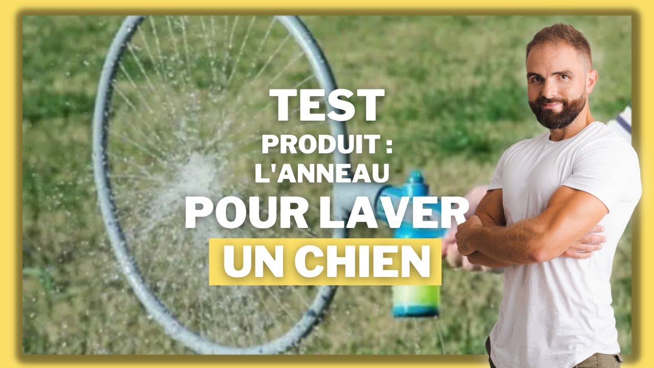 TEST PRODUIT POUR CHIEN : ANNEAU DE LAVAGE POUR LAVER UN CHIEN !