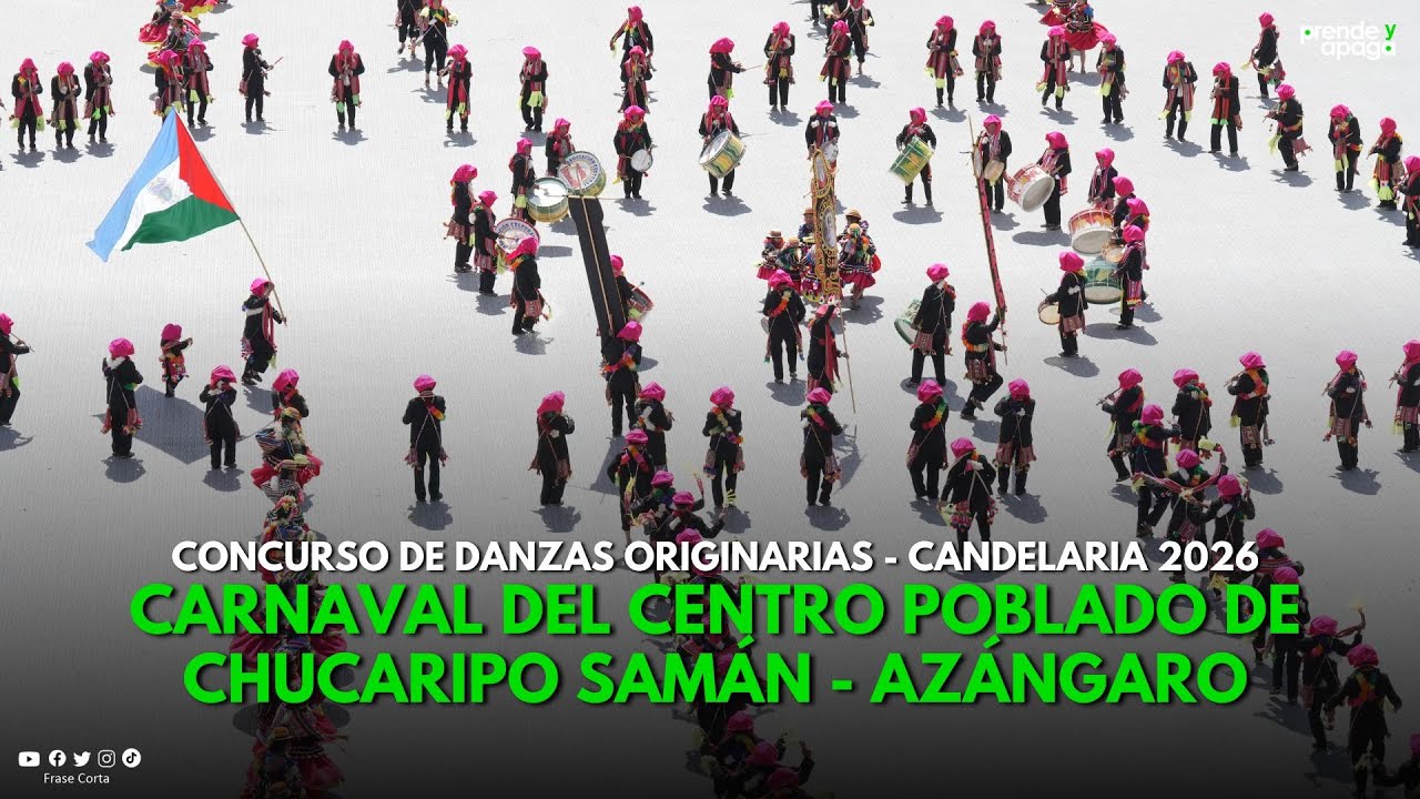 #Puno: Asociación Cultural Carnaval del CP de Chucaripo Samán - Azángaro - Candelaria 2026
