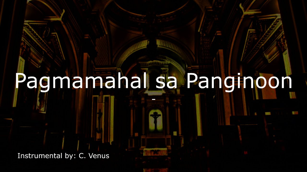 Pagmamahal sa Panginoon piano instrumental