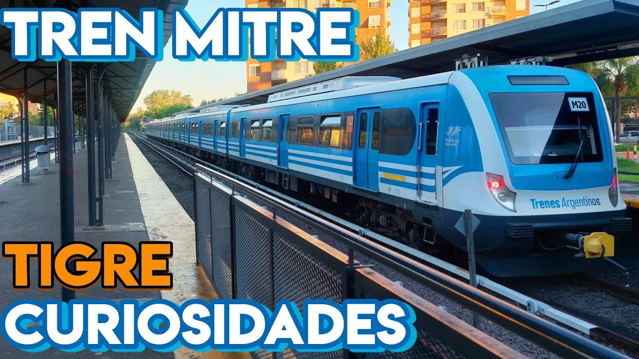 EVOLUCIÓN y CURIOSIDADES del TREN a TIGRE 🐯 | Línea Mitre