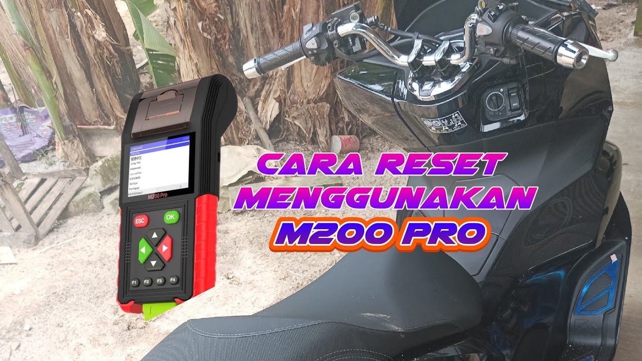 TUTORIAL SCAN & RESET PADA HONDA PCX 160 NEW 2024 MENGGUNAKAN JDIAG M200 PRO