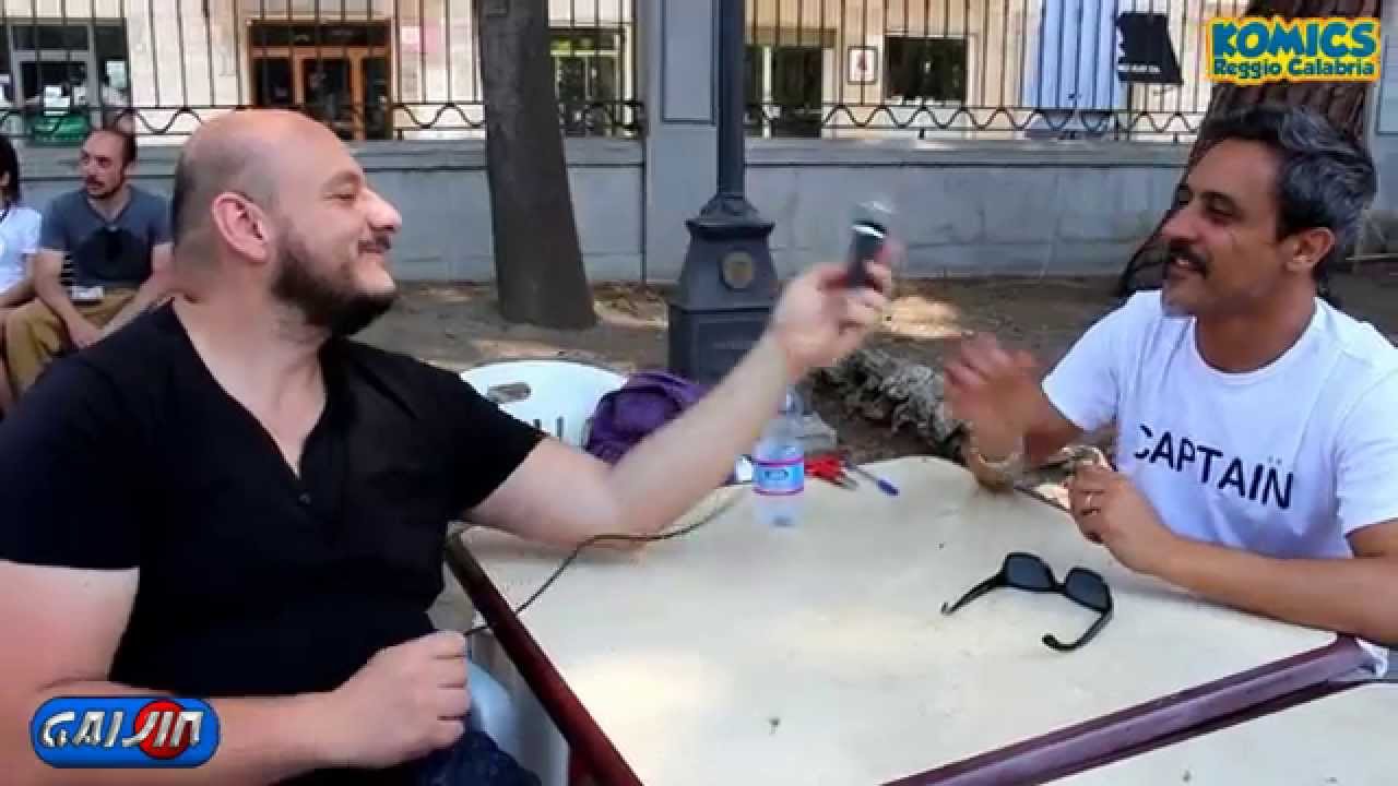 Gaijin Komics Reggio Calabria 2015 Leonardo Graziano intervista Giorgio Vanni
