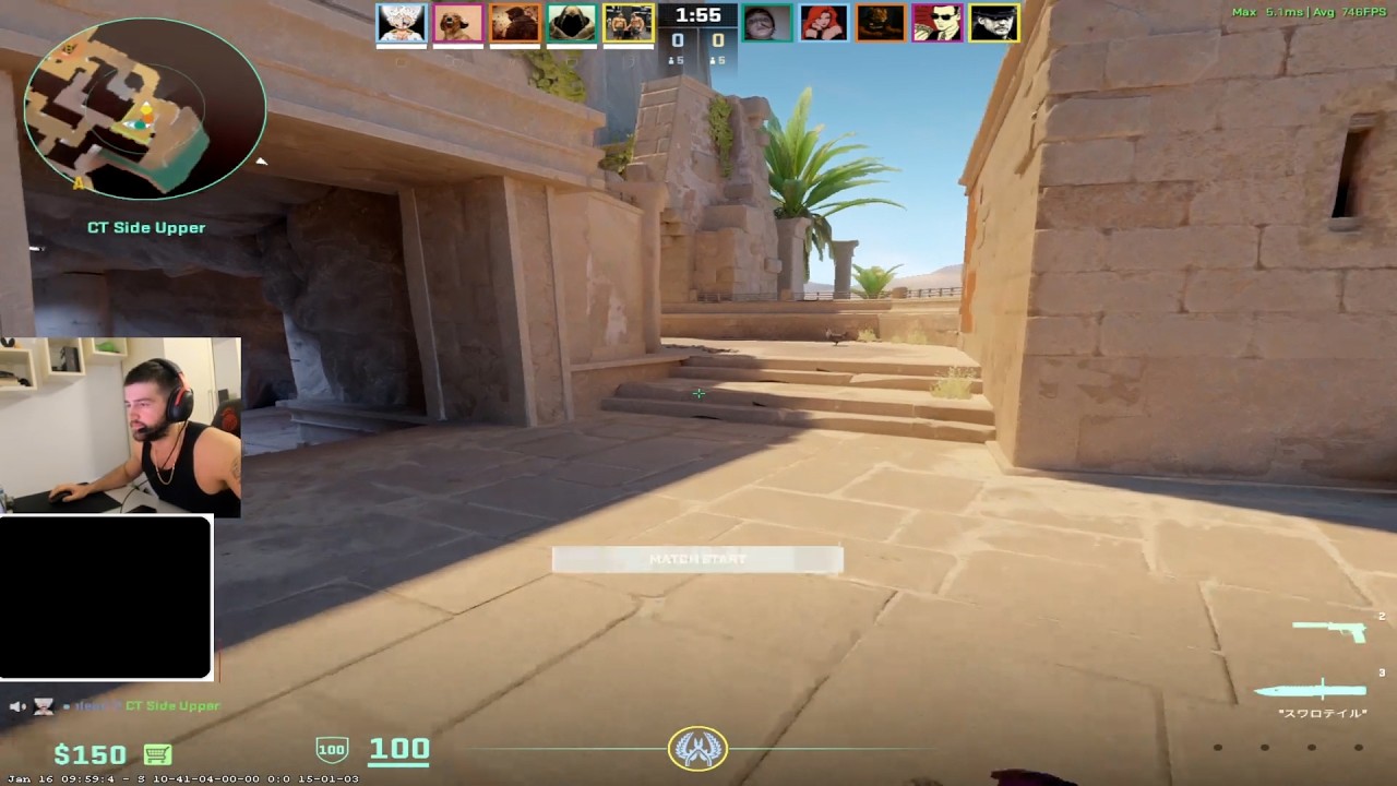 JUANFLATROO PO E COPËTON EKIPIN RIVAL! NDESHJE SHUMË E BUKUR! ANUBIS FACEIT! CS2