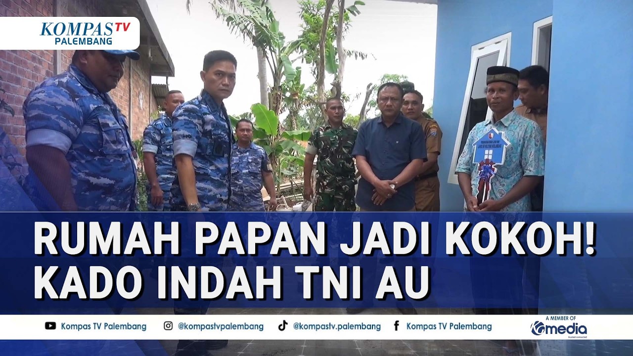 Tak Menyangka! Begini Transformasi Rumah Papan Reyot Setelah Disentuh TNI AU