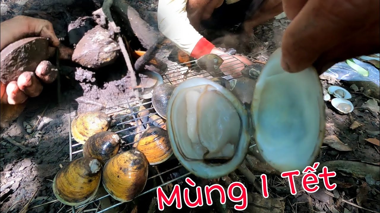 Săn bắt nấu ăn thưởng thức món ngon của rừng trong ngày tết | GĐCG #1039