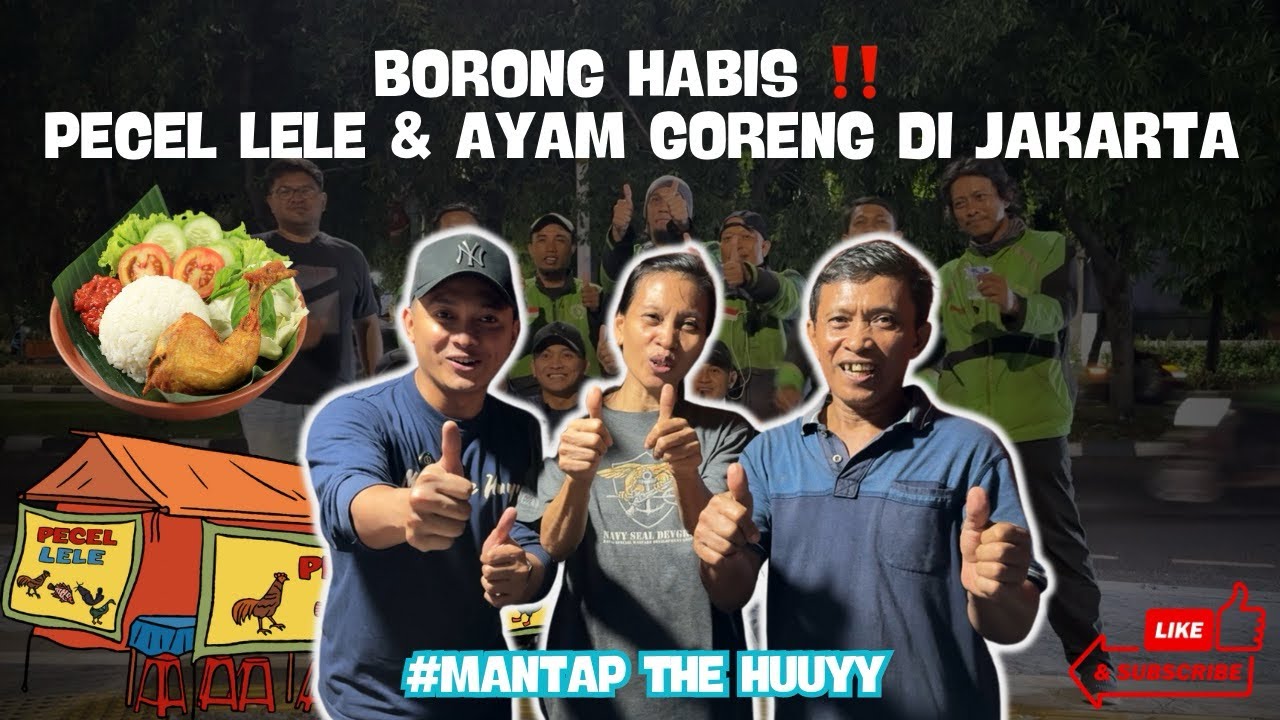 BORONG WARUNG AYAM GORENG ‼️ MAKAN BARENG RAME-RAME DAN BERBAGI DI DINI HARI