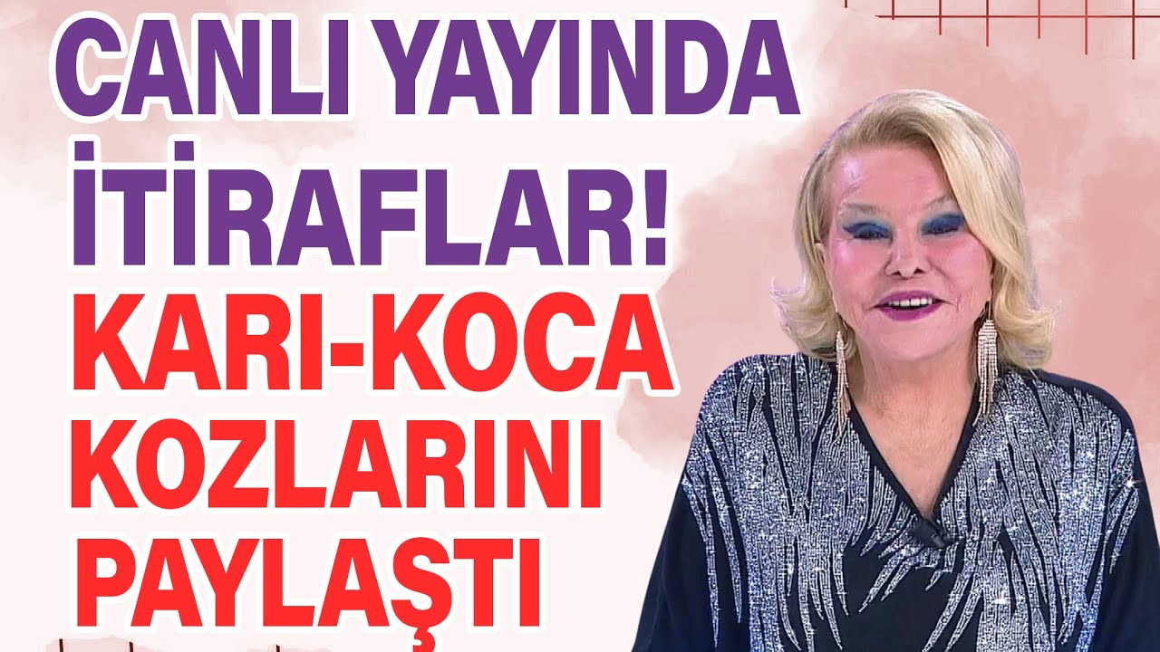 Canlı Yayında İtiraflar! Karı-Koca Kozlarını Paylaştı...