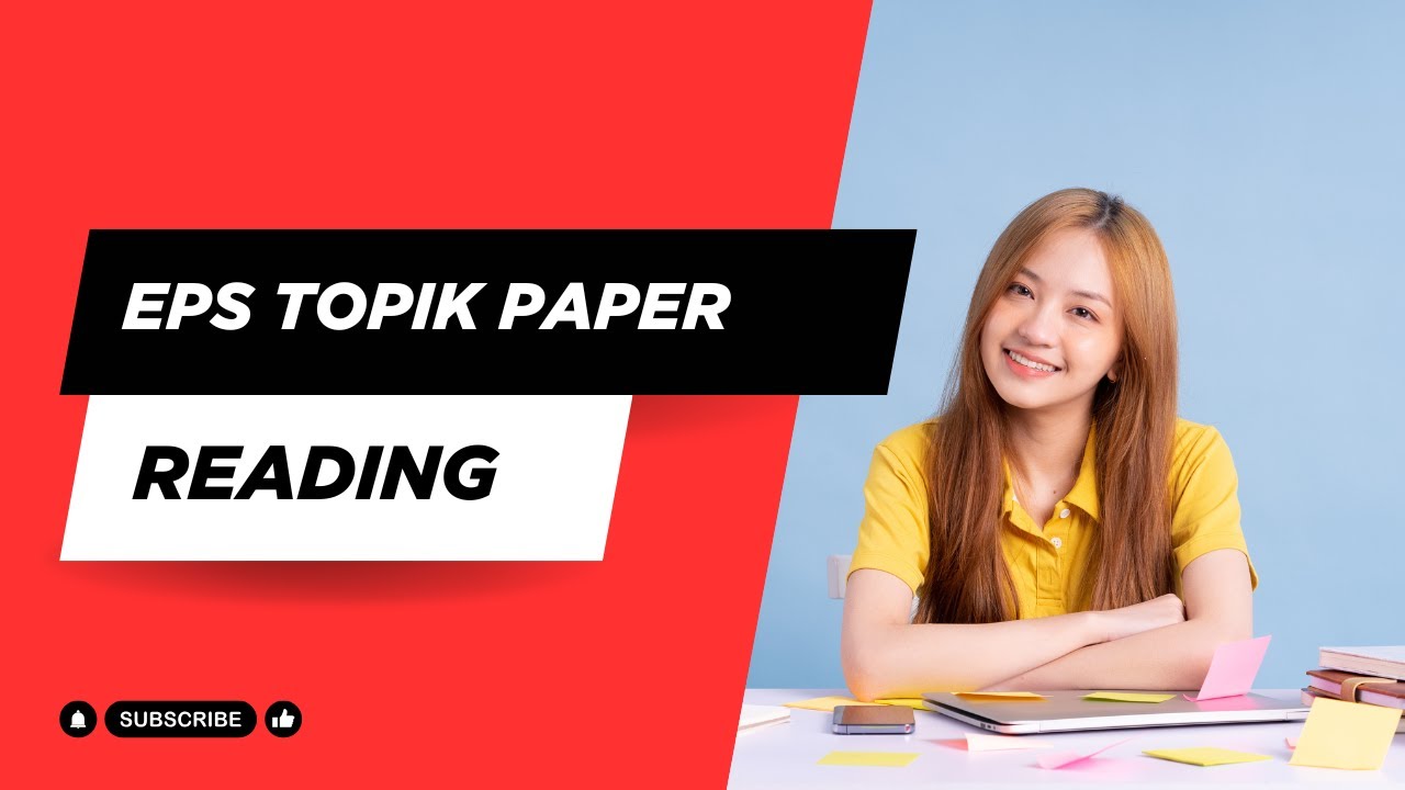EPS TOPIK READING only  읽이  PRACTICE PAPER