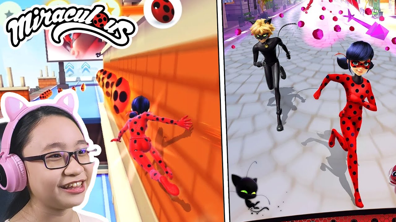 Miraculous Ladybug Running Game - Let's Play Miraculous Ladybug Running Game!!!