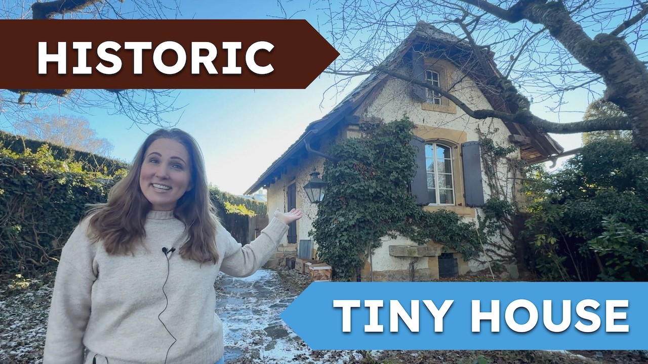 FULL TOUR of our 1700s tiny house before we renovate it
