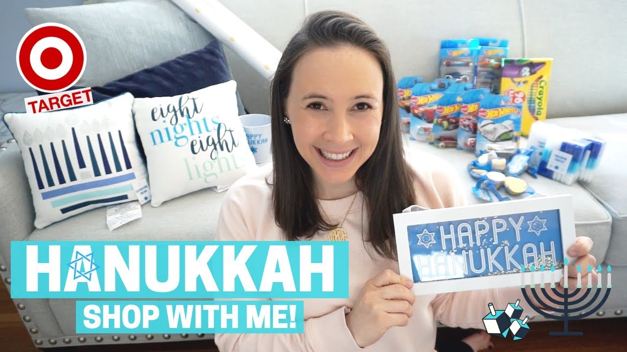 HANUKKAH Shop with Me at Target & HAUL