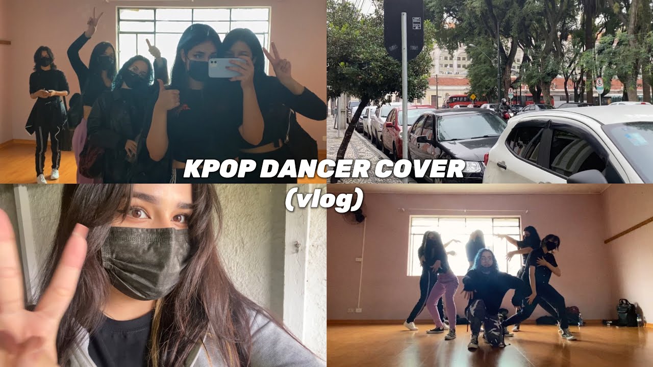 VLOG - Um dia de ensaio com uma dance cover de kpop!