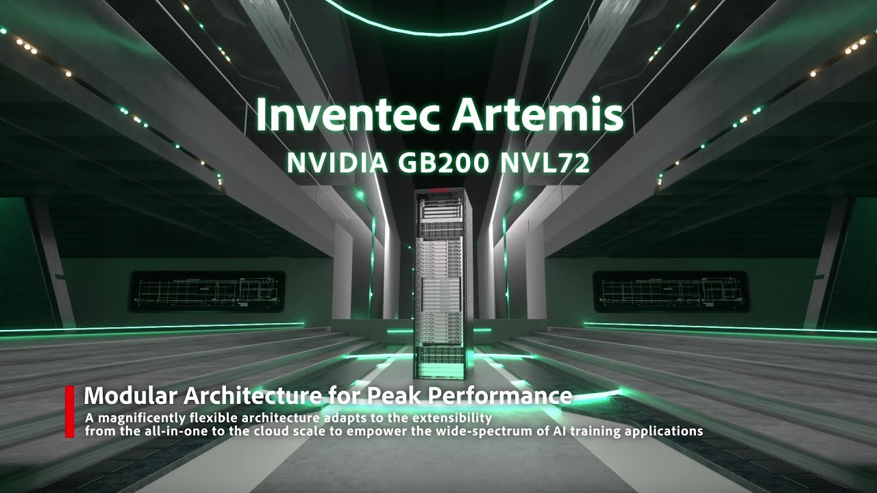 Inventec Artemis (NVIDIA GB200 NVL72) AI Ready Solution