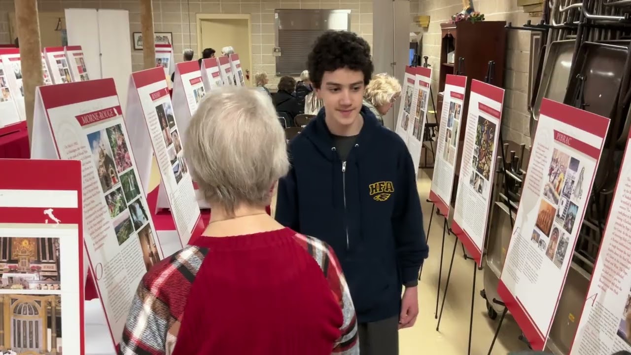 Saint Carlo Acutis Eucharistic Miracles Exhibit Inspires Hazleton-Area Faithful