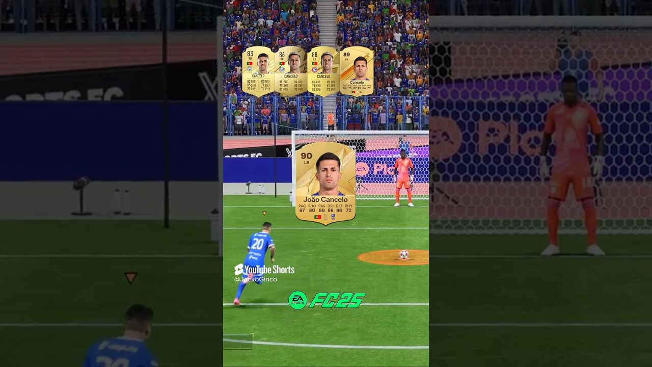 Jo&atilde;o Cancelo evolution in FIFA 21 - FC 25 🤌🤌