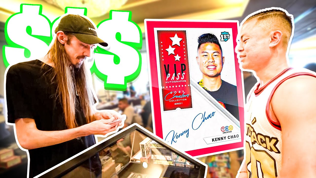 Trying To Sell/Trade My Autograph Trading Card At A Show! (CRAZY RESULTS)