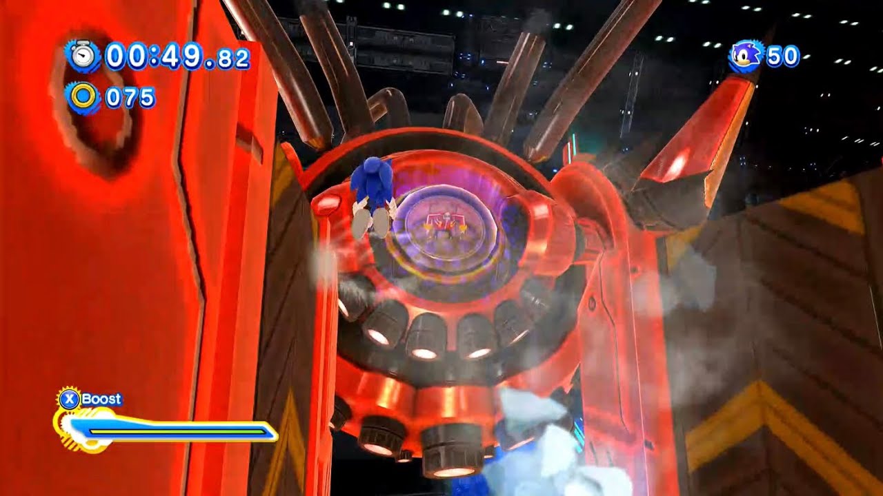 Sonic Generations (Xbox 360) - Egg Dragoon Boss Fight (Hard Mode) [REDONE]