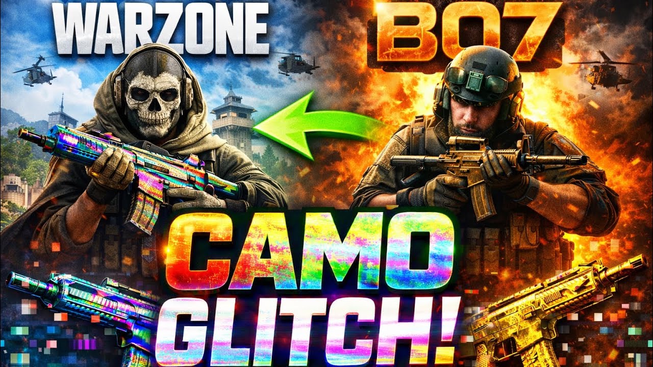 WARZONE ➜ BO7 CAMO SWAP GLITCH 😱 (METHOD)