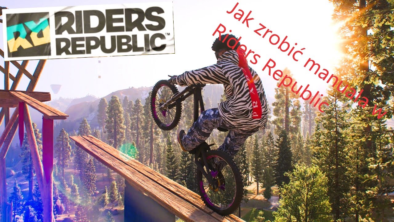 Poradnik jak zrobić manuala na padzie i klawiaturze w Riders Republic