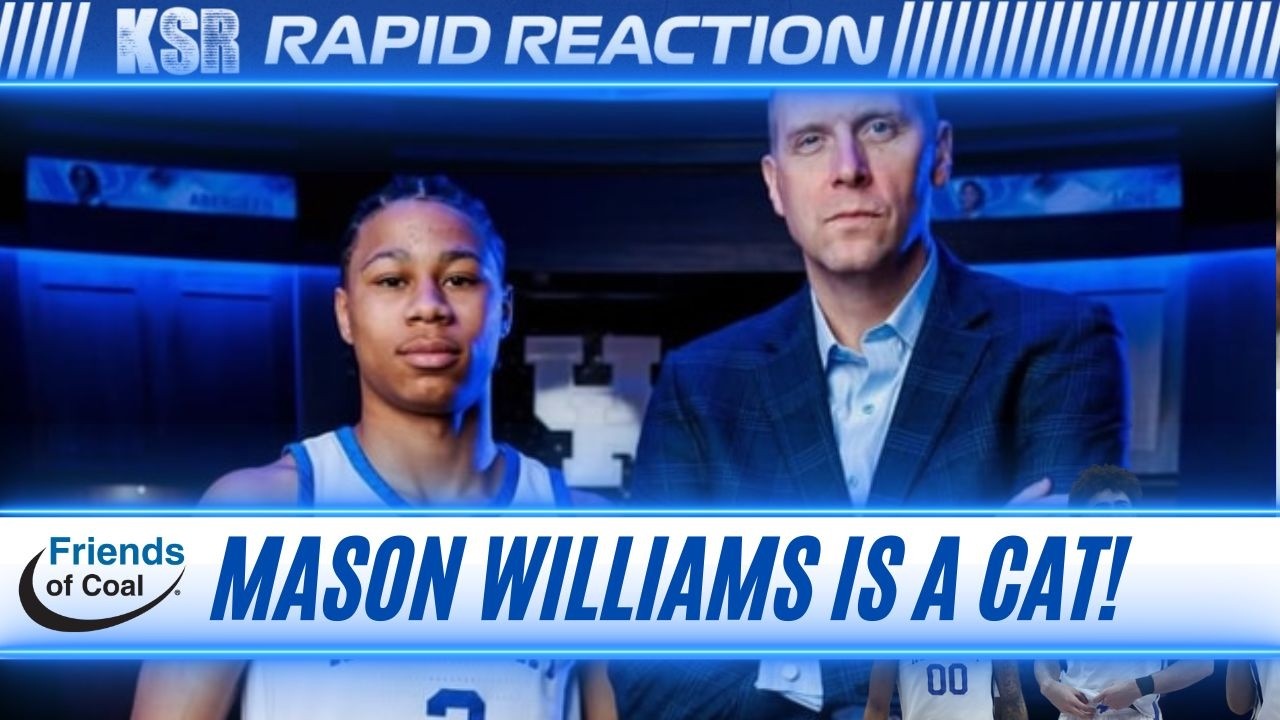 Kentucky Lands 4-Star Point Guard Mason Williams! | Rapid Reaction